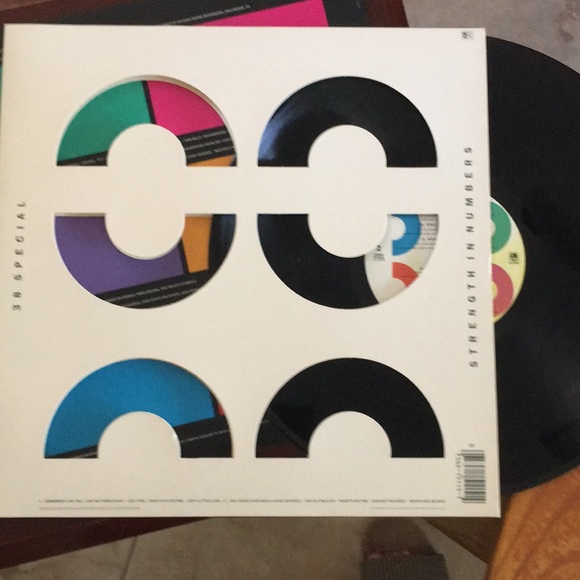 38 Special-“Strength In Numbers” Vintage LP - Picture 3 of 5